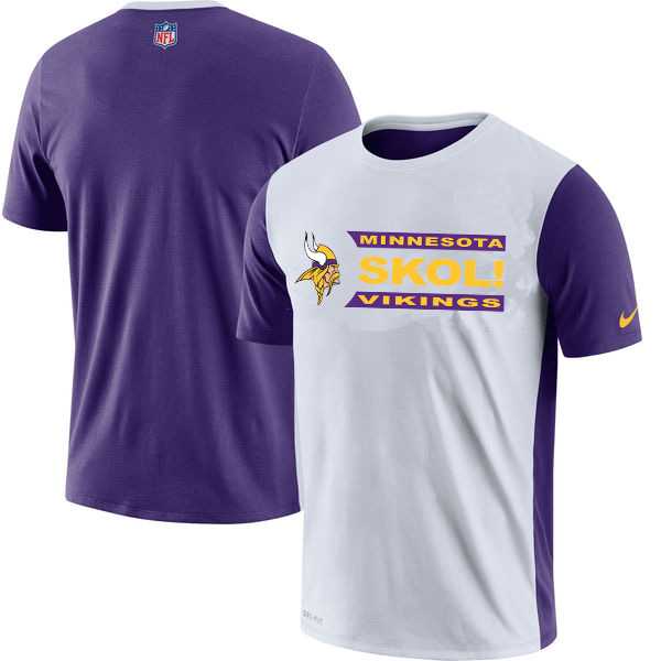 Minnesota Vikings Nike Performance NFL T-Shirt White,We sell and wholesale Minnesota Vikings Nike Performance NFL T-Shirt White on line form chian!